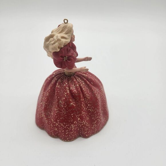1993 Hallmark Keepsake Ornament BARBIE 1st In HOLIDAY Series Mattel MIB Vintage - Picture 2 of 8